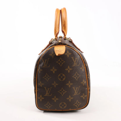 Louis Vuitton Monogram Speedy 25 Handbag in Brown M41528