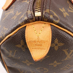 Louis Vuitton Monogram Speedy 25 Handbag in Brown M41528