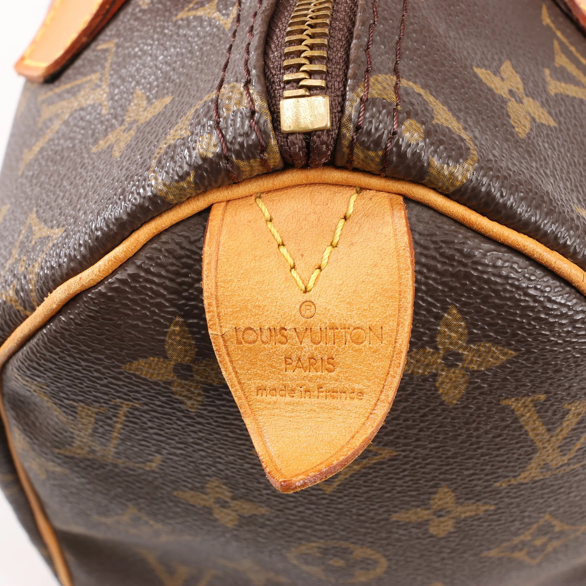 Louis Vuitton Monogram Speedy 25 Handbag in Brown M41528