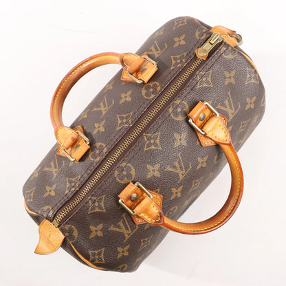 Louis Vuitton Monogram Speedy 25 Handbag in Brown M41528