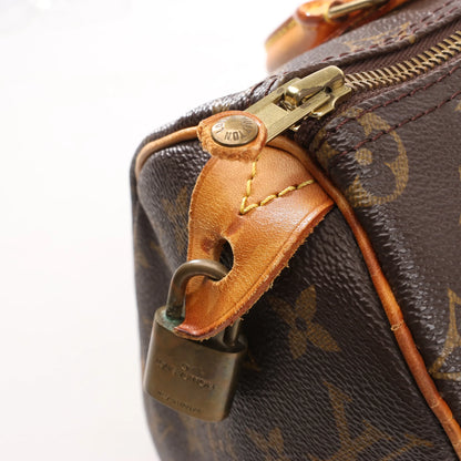 Louis Vuitton Monogram Speedy 25 Handbag in Brown M41528