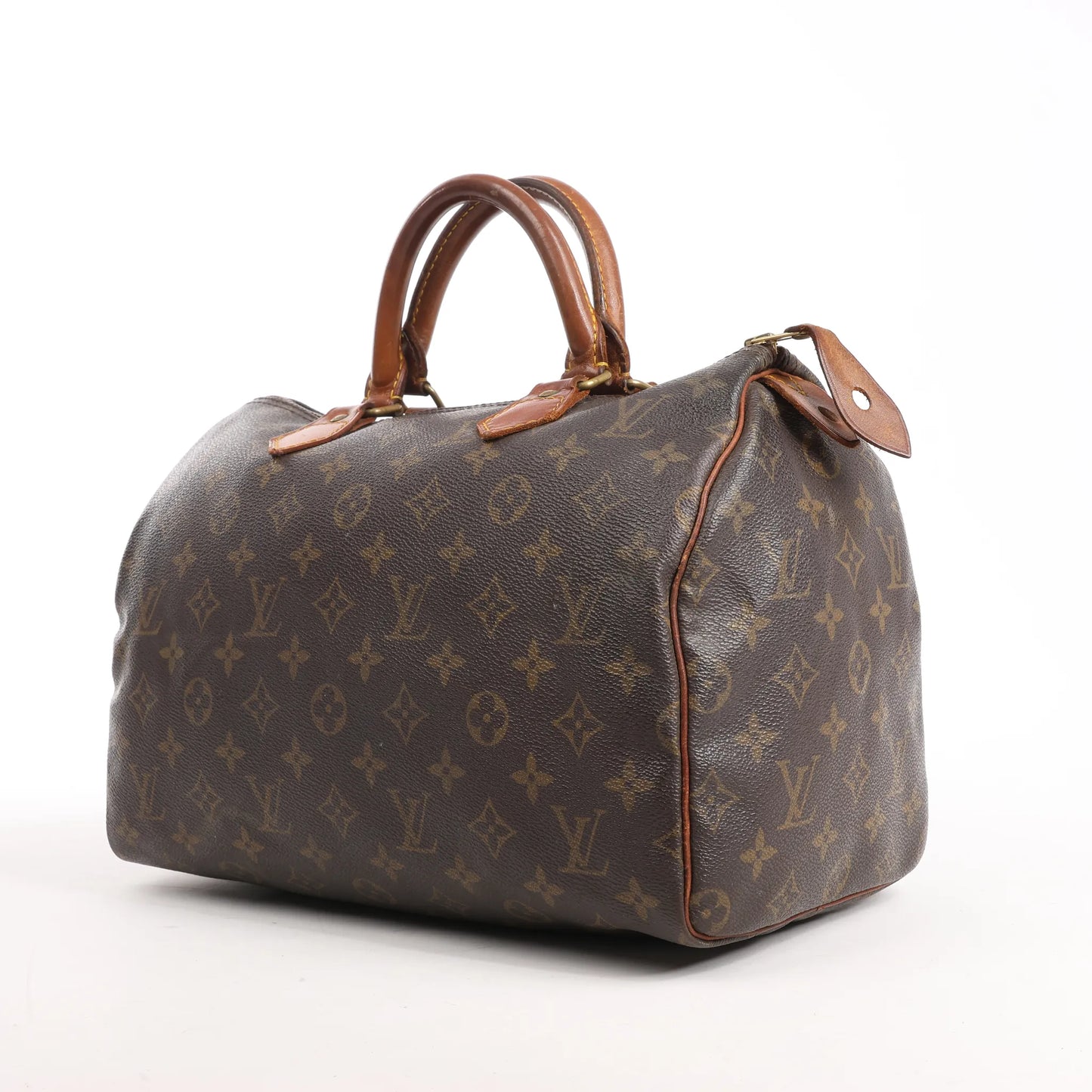 Louis Vuitton Speedy 30 Monogram Canvas Handbag in Brown
