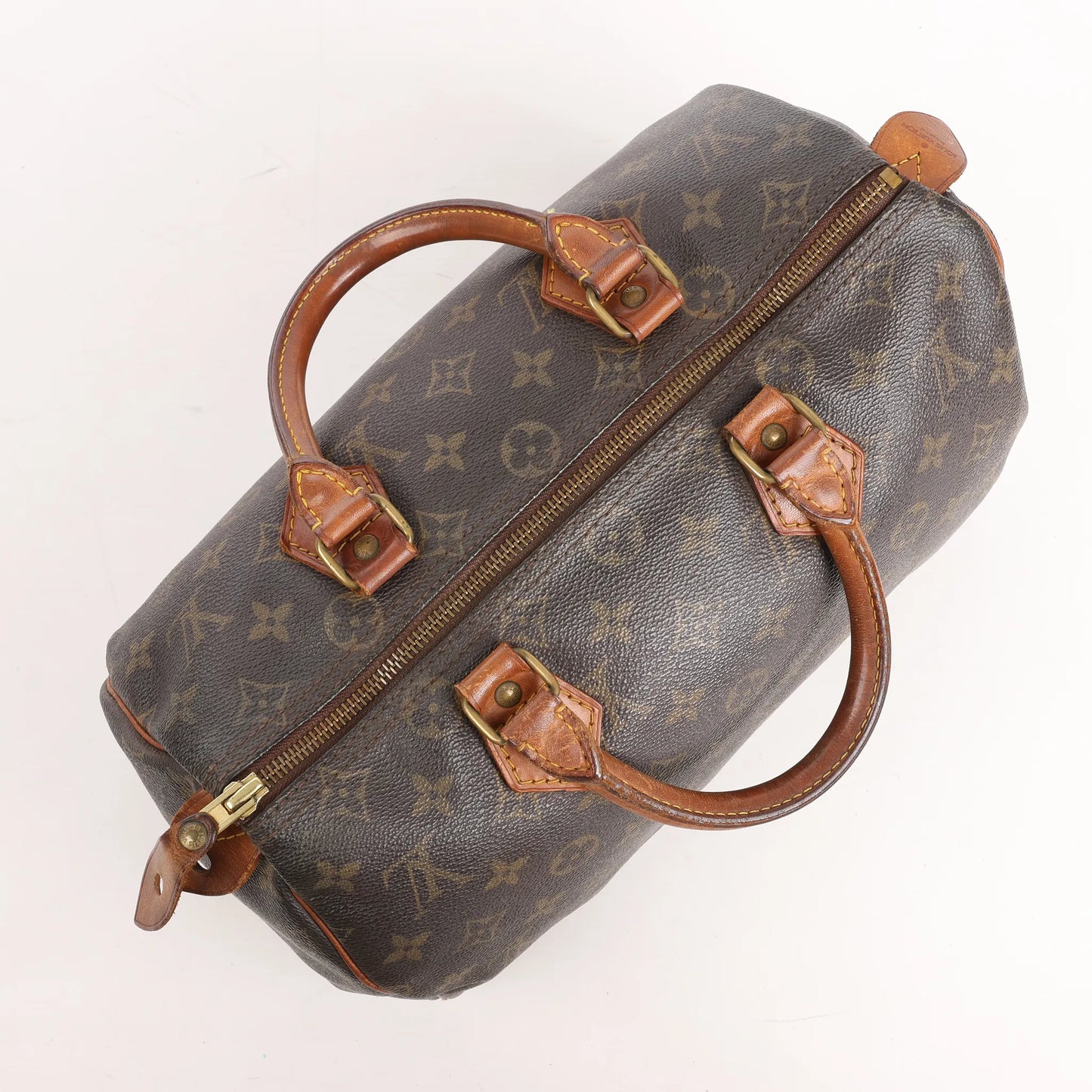 Louis Vuitton Speedy 30 Monogram Canvas Handbag in Brown