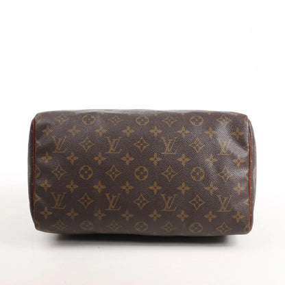 Louis Vuitton Speedy 30 Monogram Canvas Handbag in Brown