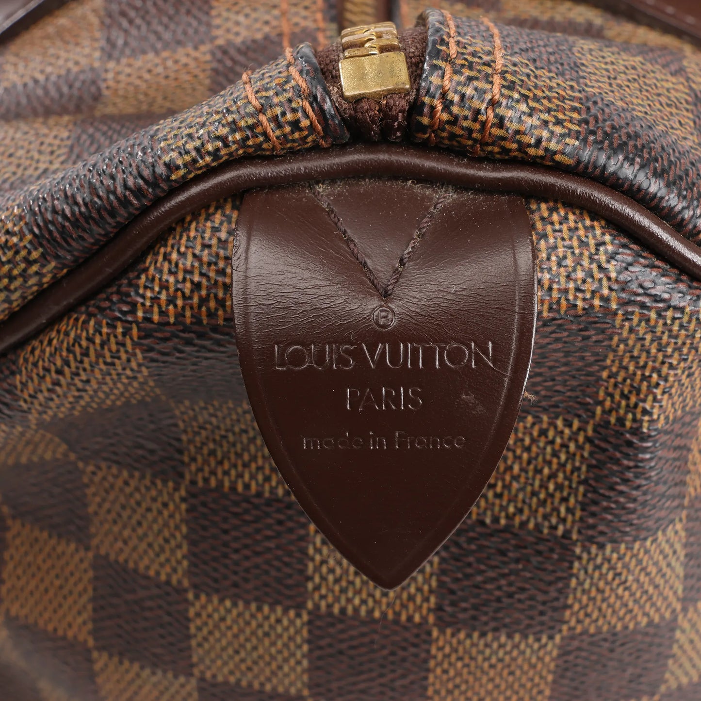 Louis Vuitton Speedy 30 Damier Ebene Handbag in Brown N41531