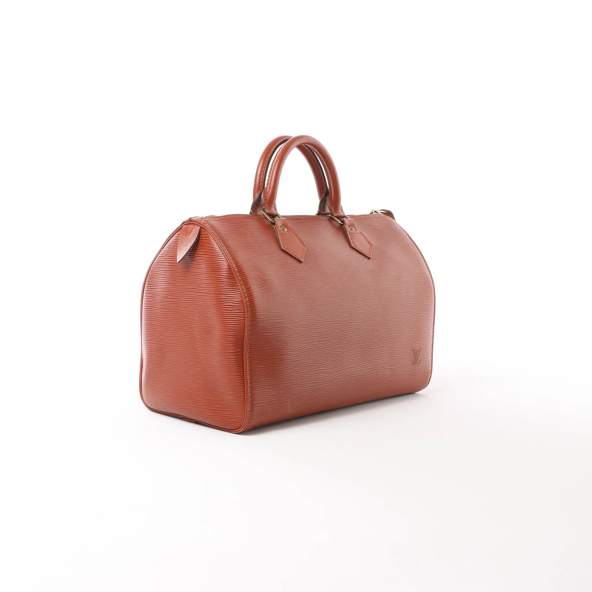 Louis Vuitton Speedy 30 Epi Leather Handbag in Brown M43003