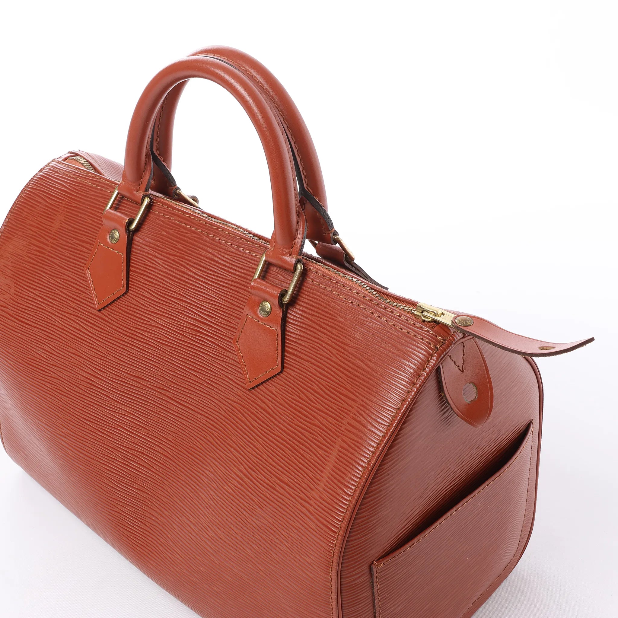 Louis Vuitton Speedy 30 Epi Leather Handbag in Brown M43003