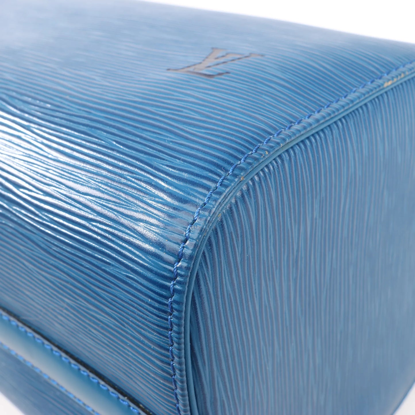 Louis Vuitton Epi Leather Speedy 30 Handbag in Blue M43005