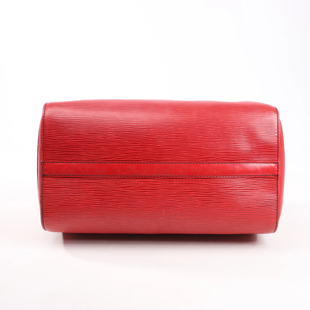 Louis Vuitton Epi leather Speedy 30 Handbag in Red M43007