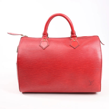Louis Vuitton Epi leather Speedy 30 Handbag in Red M43007