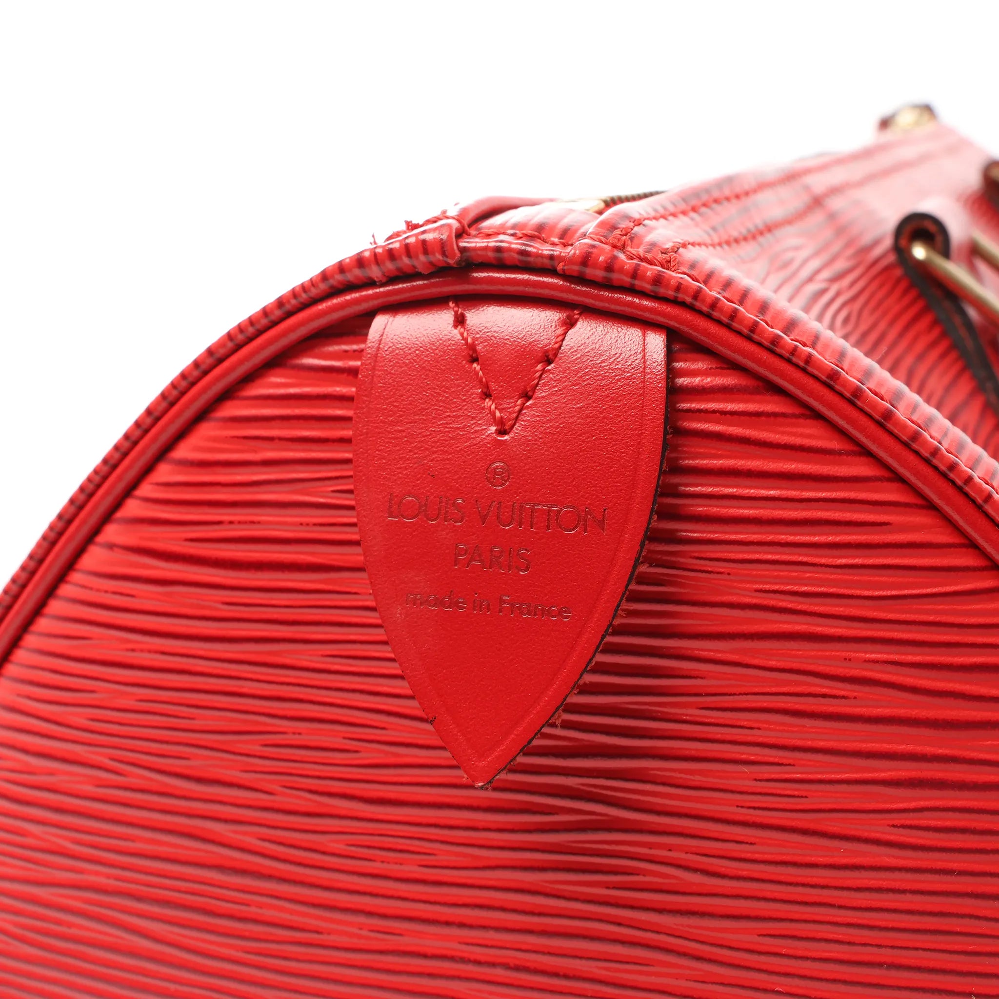 Louis Vuitton Speedy 30 Epi leather Handbag in Red M43007