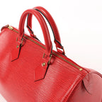 Louis Vuitton Speedy 30 Epi leather Handbag in Red M43007