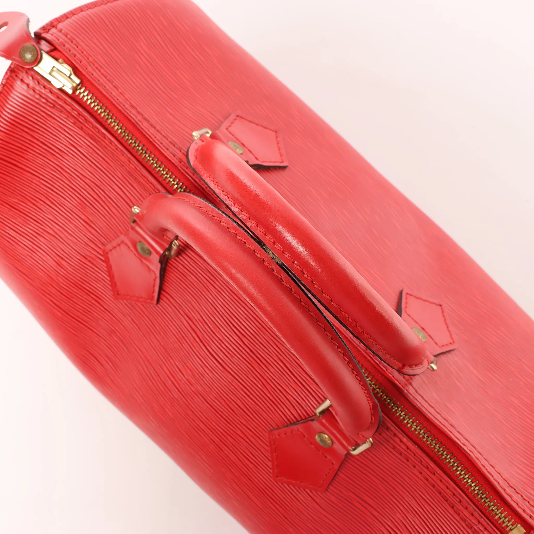 Louis Vuitton Speedy 30 Epi leather Handbag in Red M43007
