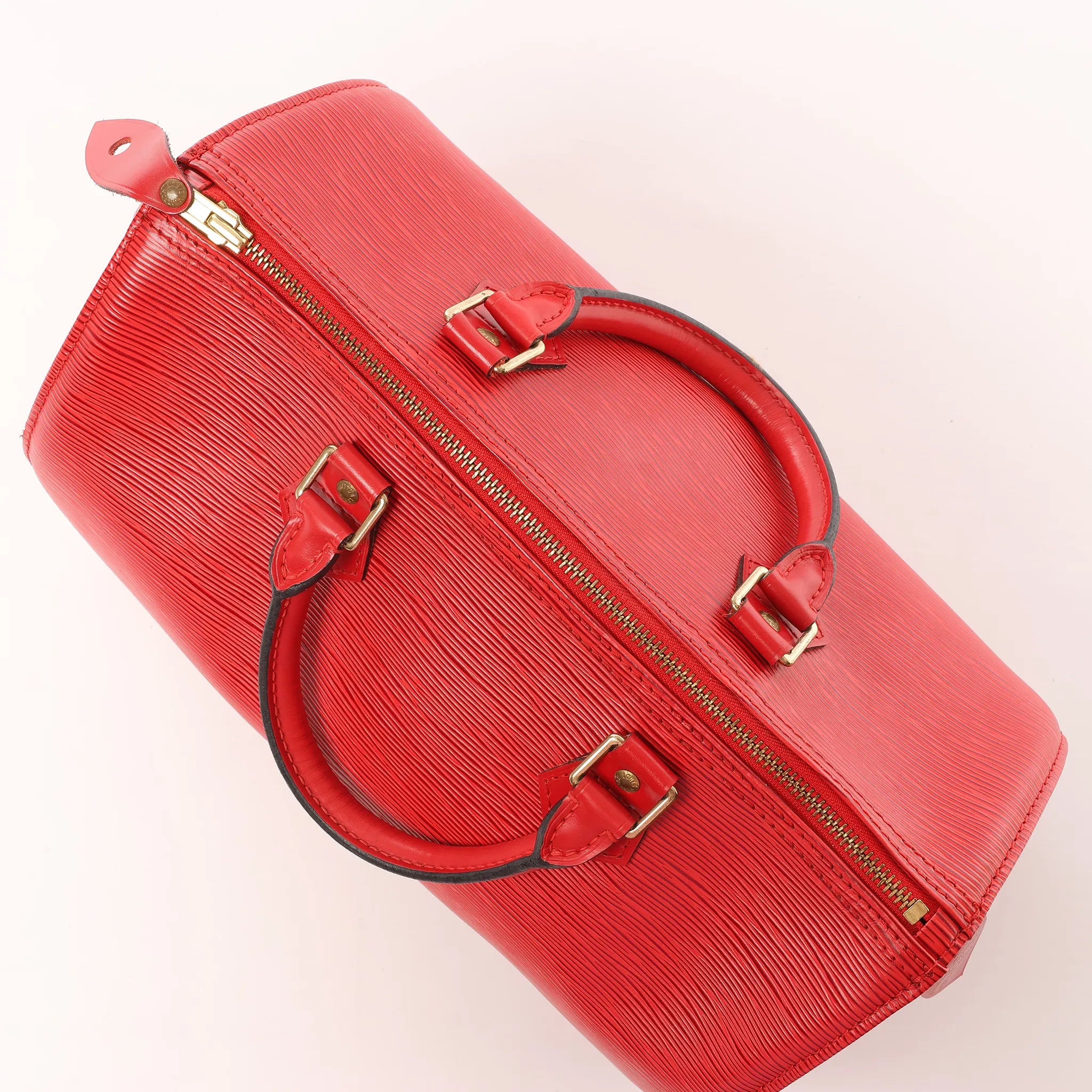 Louis Vuitton Speedy 30 Epi leather Handbag in Red M43007