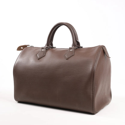 Louis Vuitton Speedy 30 Epi Leather Handbag in Brown M5902D