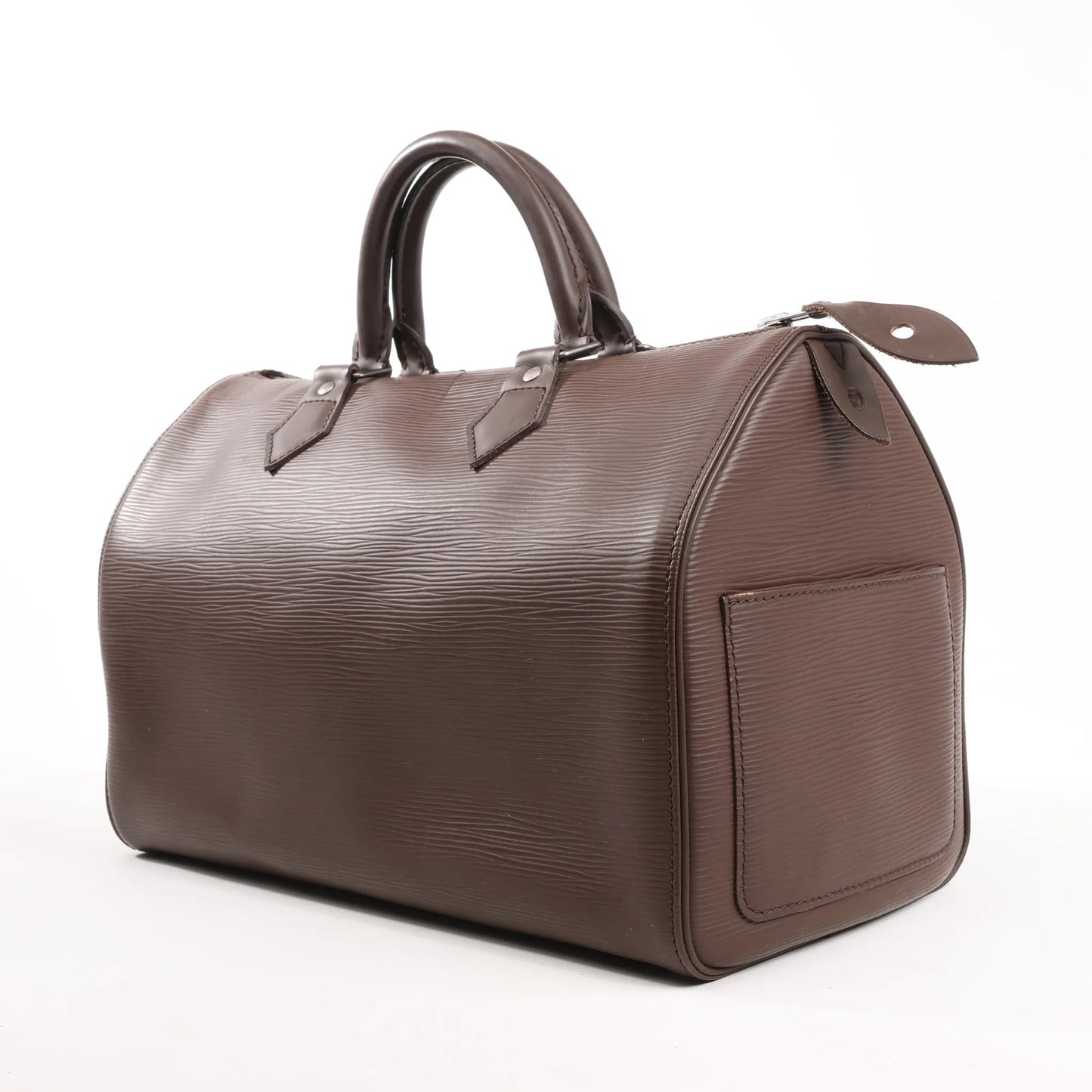 Louis Vuitton Speedy 30 Epi Leather Handbag in Brown M5902D