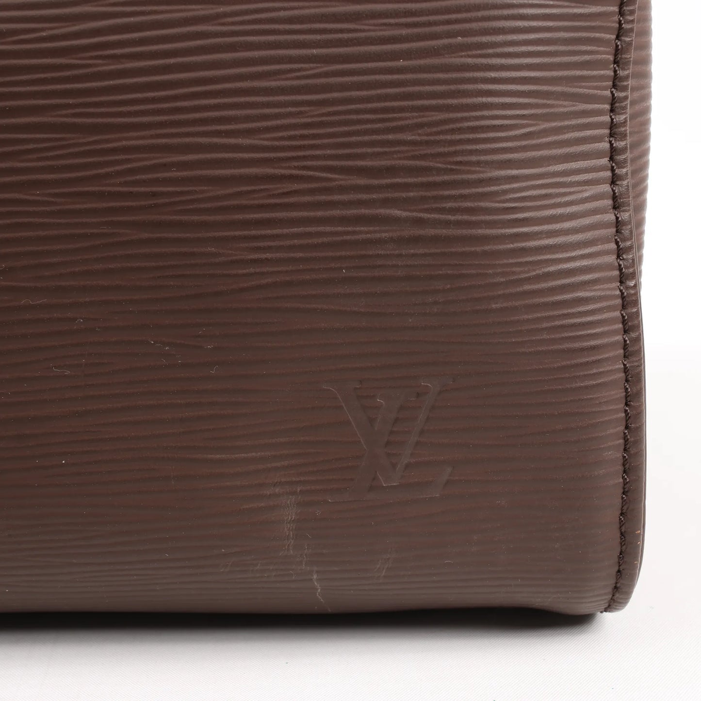 Louis Vuitton Speedy 30 Epi Leather Handbag in Brown M5902D