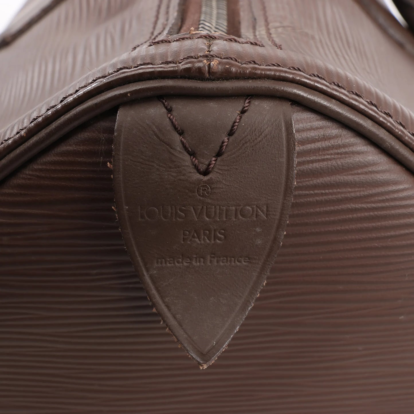 Louis Vuitton Speedy 30 Epi Leather Handbag in Brown M5902D