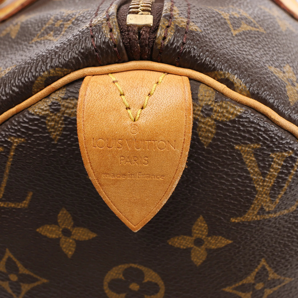 Louis Vuitton Speedy 30 Monogram Handbag in Brown M41526