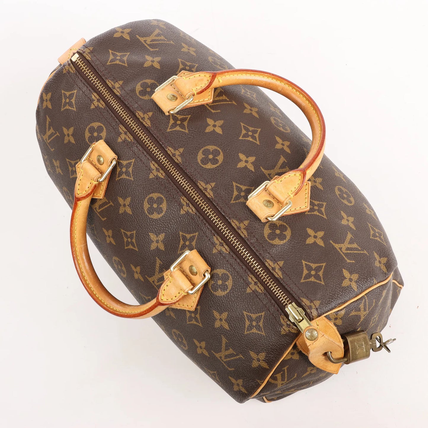 Louis Vuitton Speedy 30 Monogram Handbag in Brown M41526