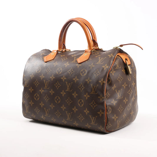 Louis Vuitton Monogram Speedy 30 Handbag M41108