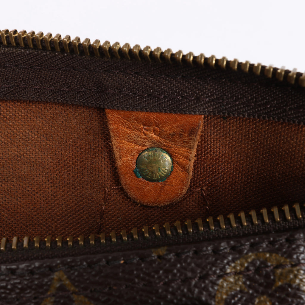 Louis Vuitton Speedy 30 Monogram Canvas Handbag in Brown M41526