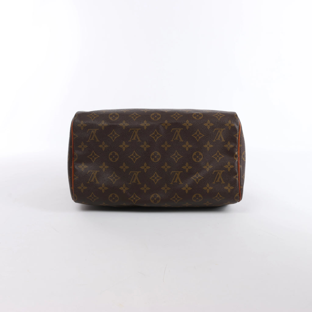 Louis Vuitton Speedy 30 Monogram Canvas Handbag in Brown M41526