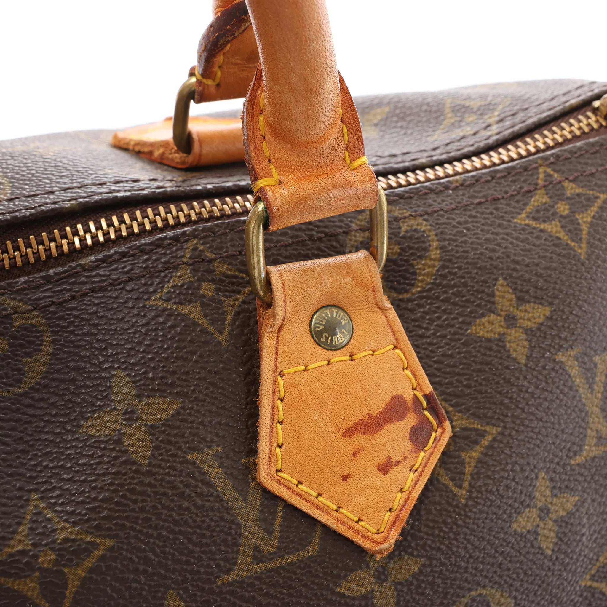 Louis Vuitton Speedy 30 Monogram Canvas Handbag in Brown M41526
