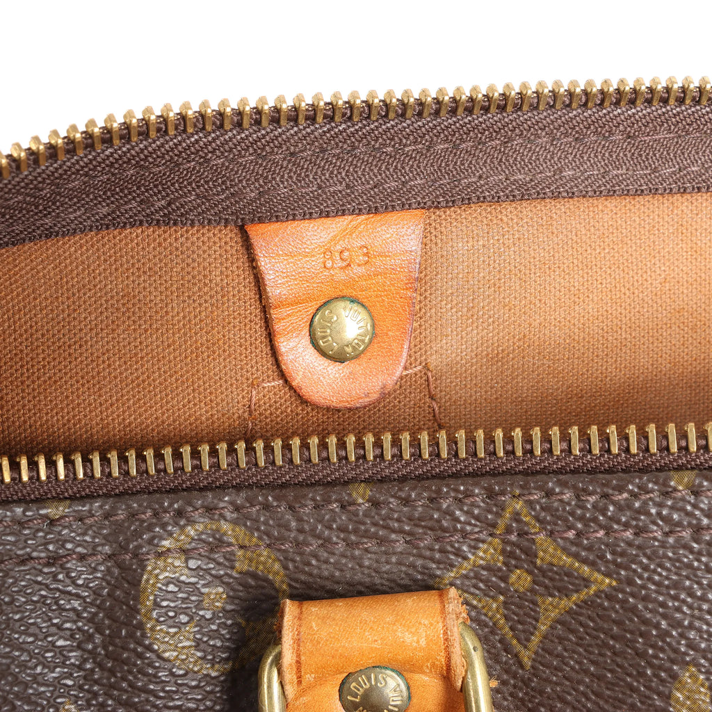 Louis Vuitton Speedy 30 Monogram Canvas Handbag in Brown M41526