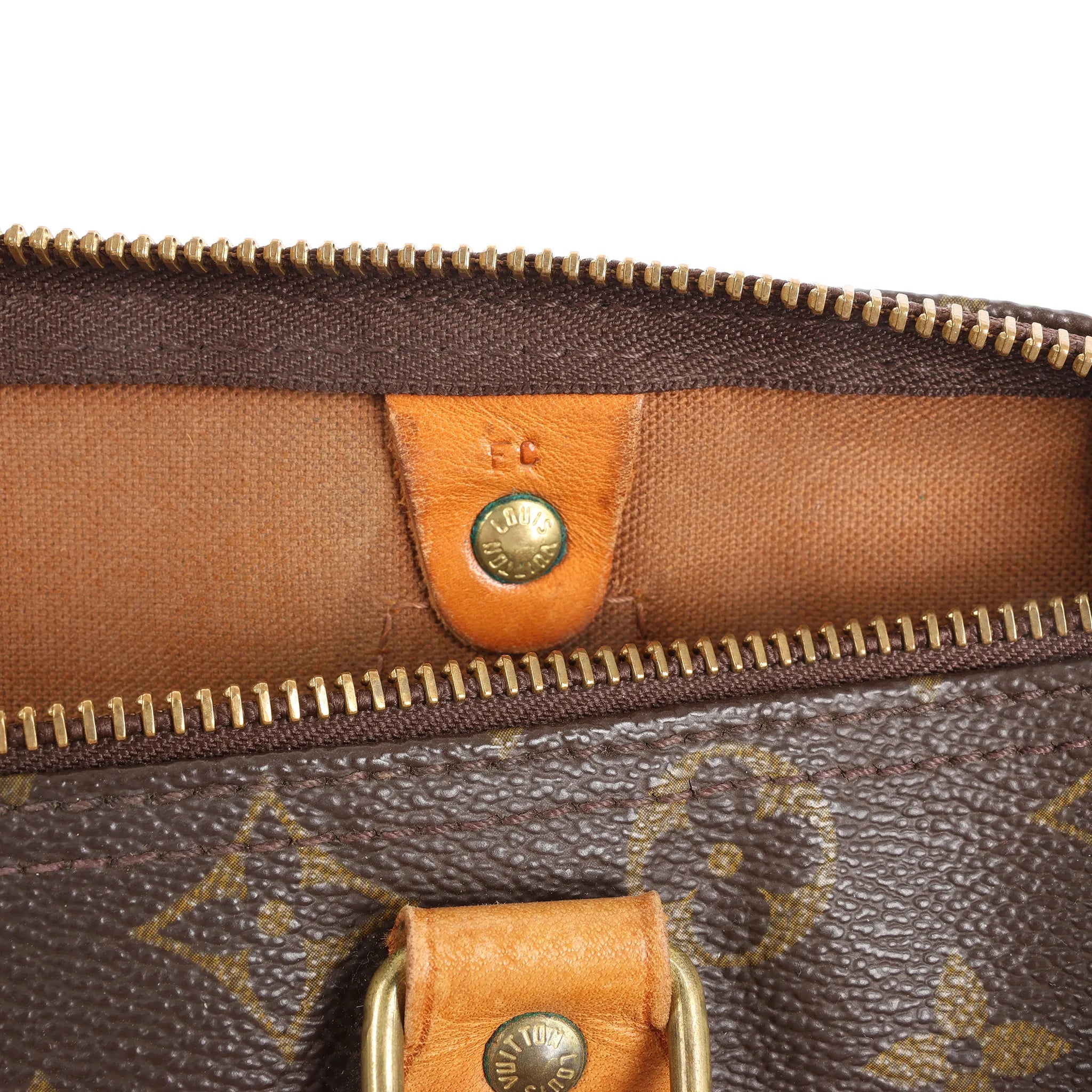 Louis Vuitton Speedy 30 Monogram Canvas Handbag in Brown M41526