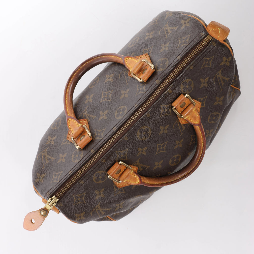 Louis Vuitton Speedy 30 Monogram Handbag in Brown M41526