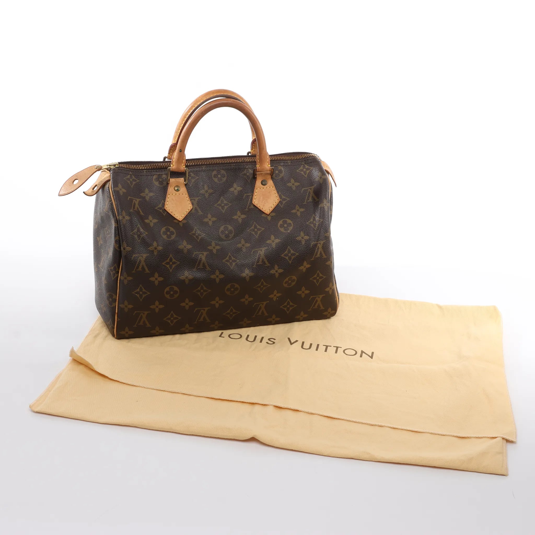 Louis Vuitton Speedy 30 Monogram Handbag in Brown M41526