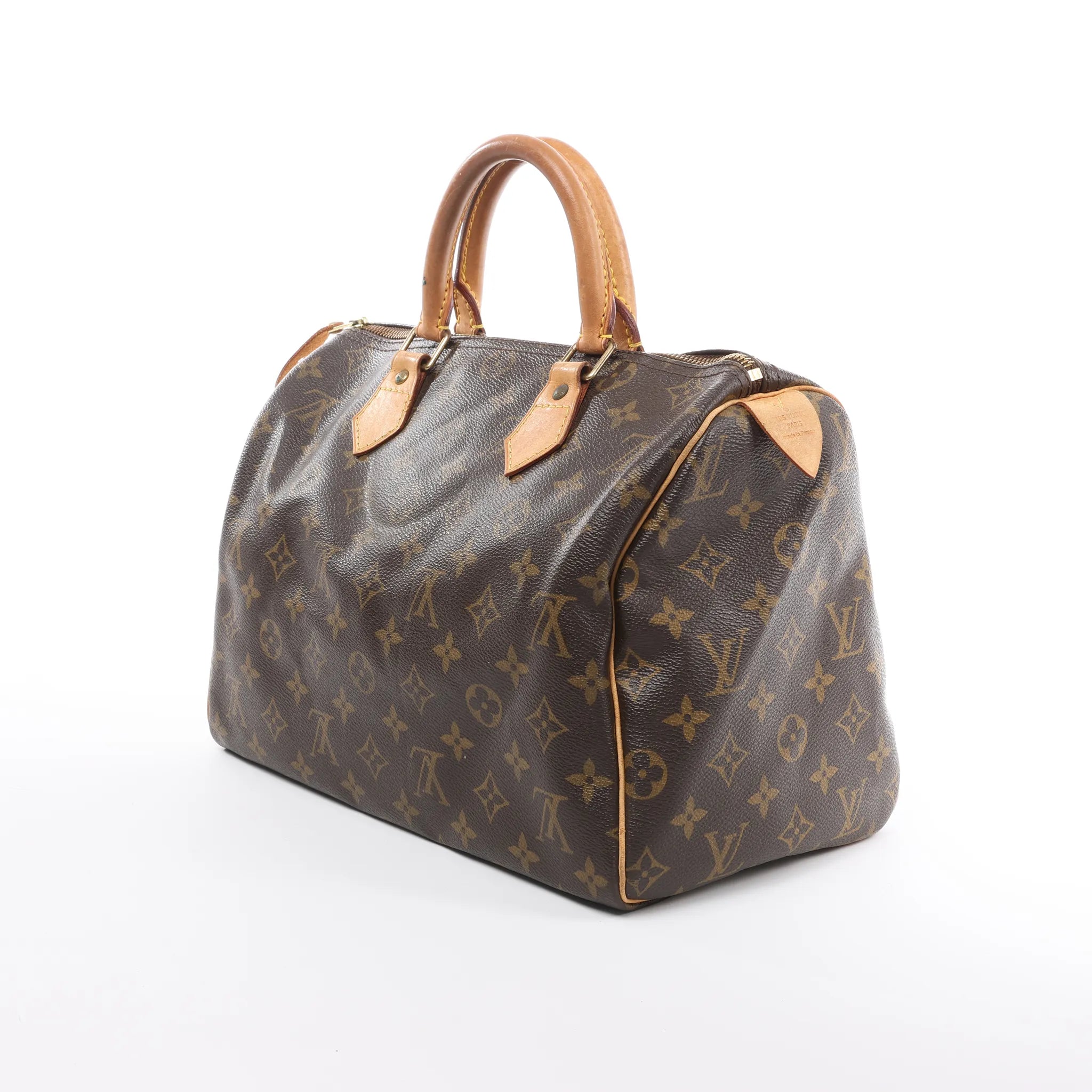 Louis Vuitton Speedy 30 Monogram Handbag in Brown M41526