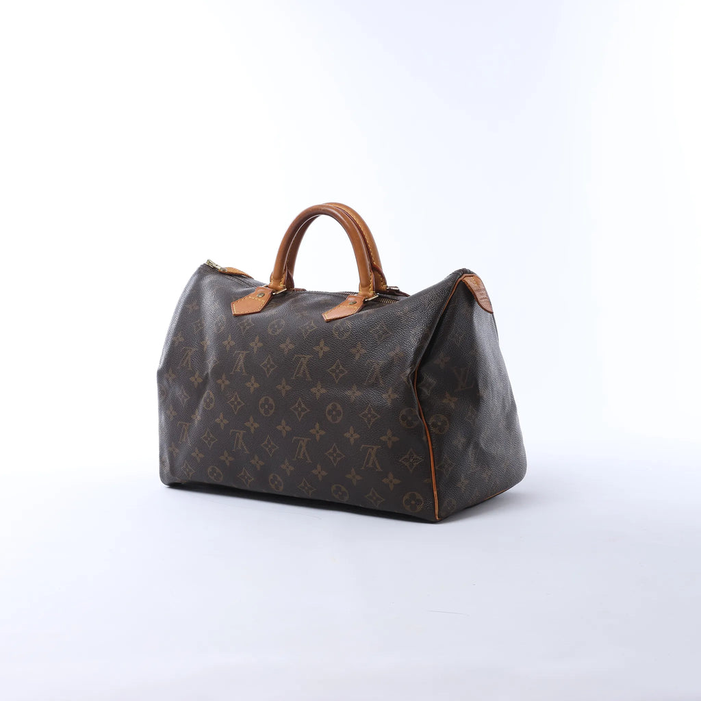 Louis Vuitton Speedy 30 Monogram Canvas Handbag in Brown M41526
