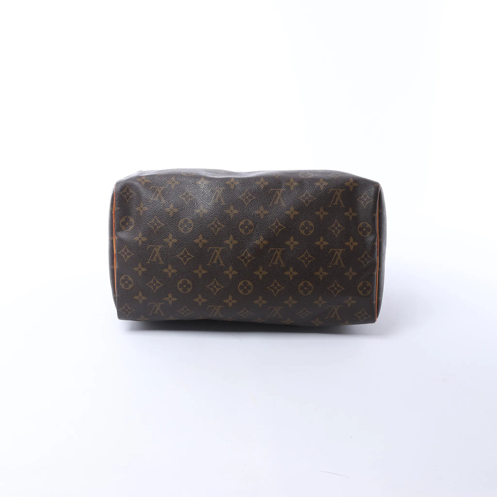 Louis Vuitton Speedy 30 Monogram Canvas Handbag in Brown M41526