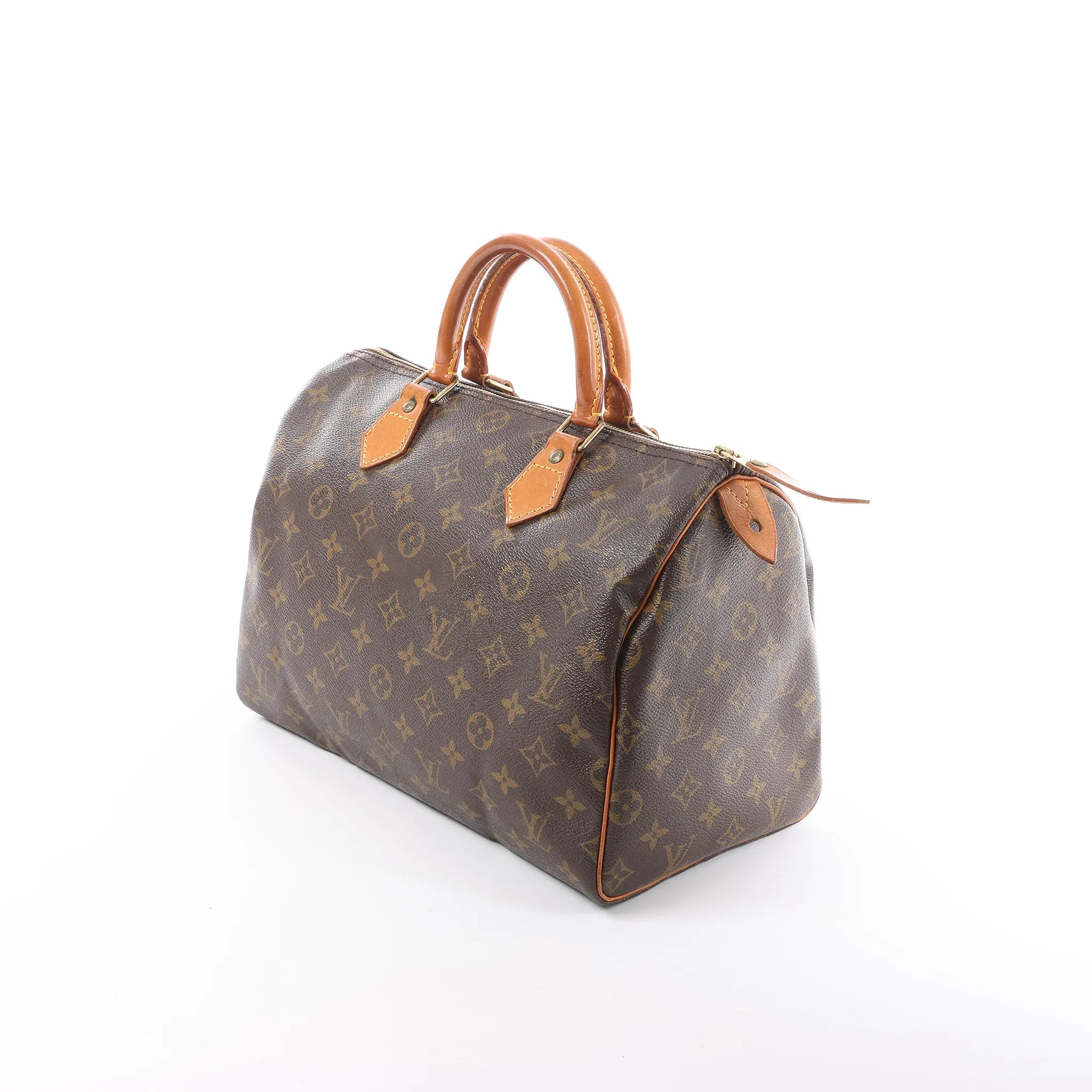 Louis Vuitton Speedy 30 Monogram Canvas Handbag in Brown M41526