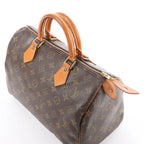 Louis Vuitton Speedy 30 Monogram Canvas Handbag in Brown M41526