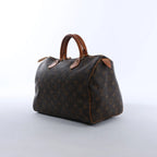 Louis Vuitton Speedy 30 Monogram Canvas Handbag in Brown M41526