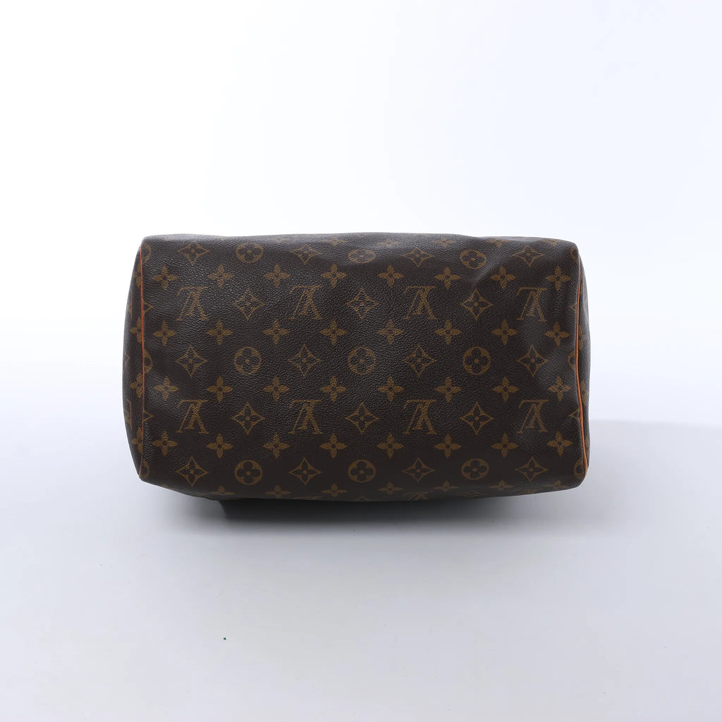Louis Vuitton Speedy 30 Monogram Canvas Handbag in Brown M41526