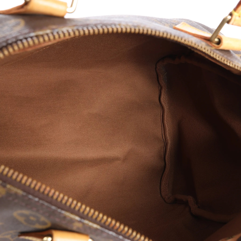 Louis Vuitton Speedy 30 Monogram Canvas Handbag in Brown M41526