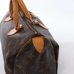 Louis Vuitton Speedy 30 Monogram Canvas Handbag in Brown M41526