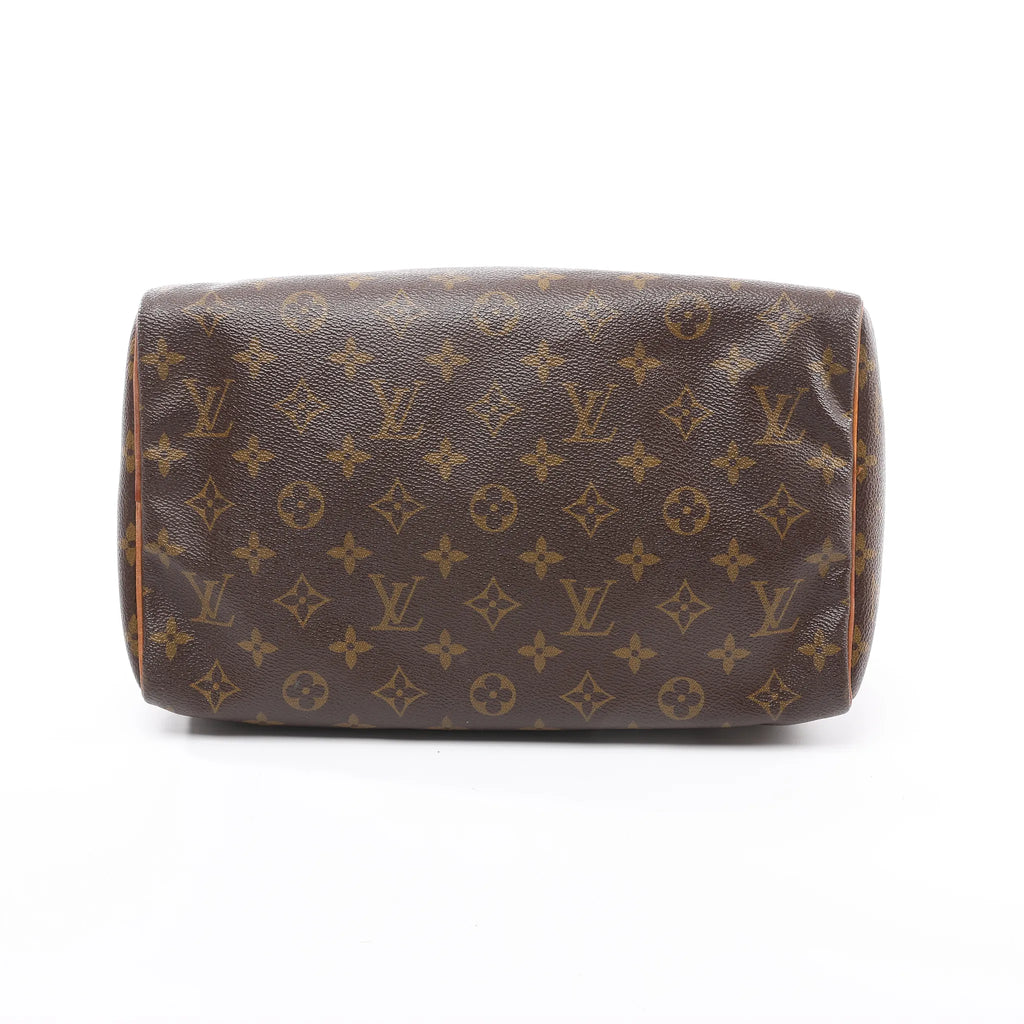 Louis Vuitton Speedy 30 Monogram Canvas Handbag in Brown M41526