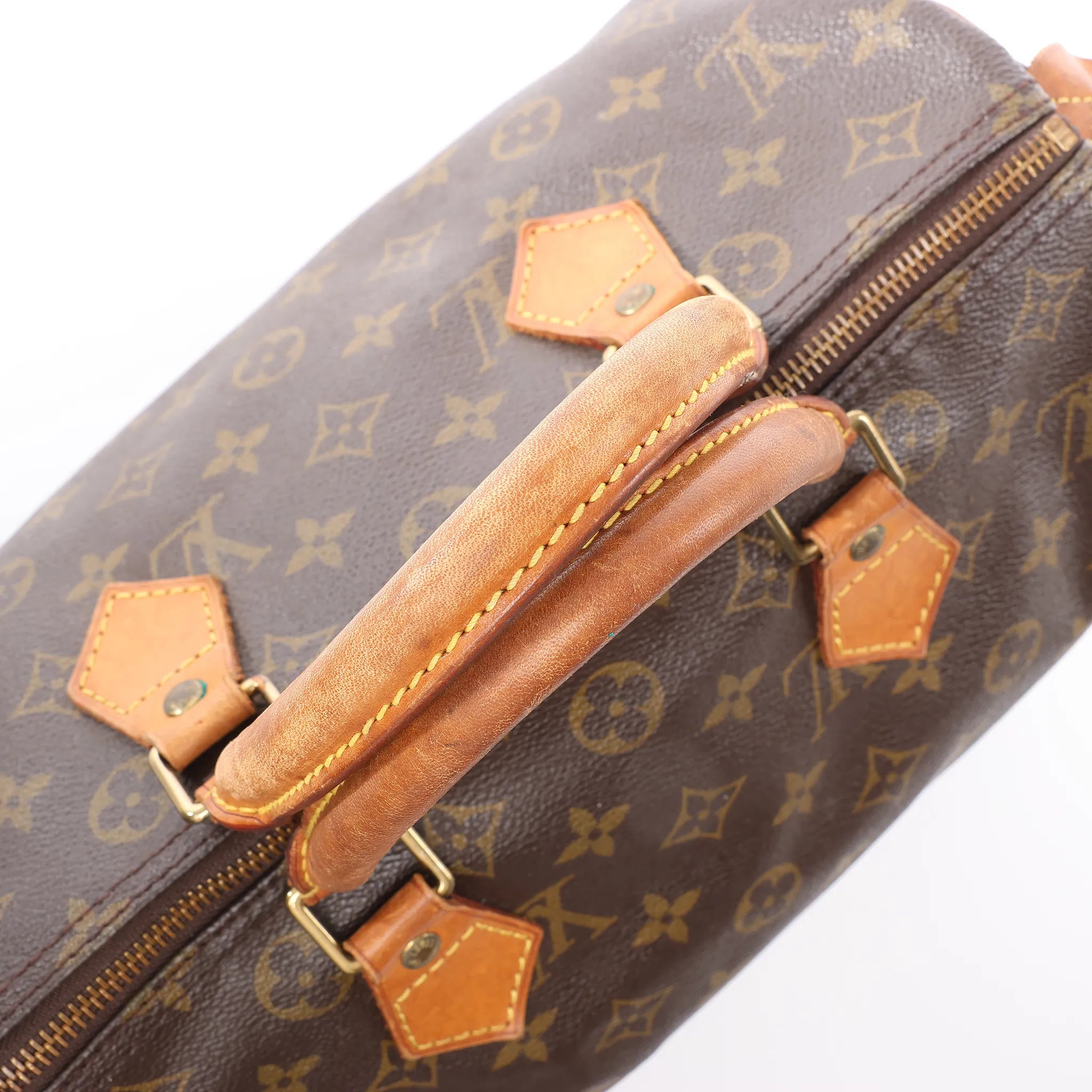 Louis Vuitton Speedy 30 Monogram Canvas Handbag in Brown M41526