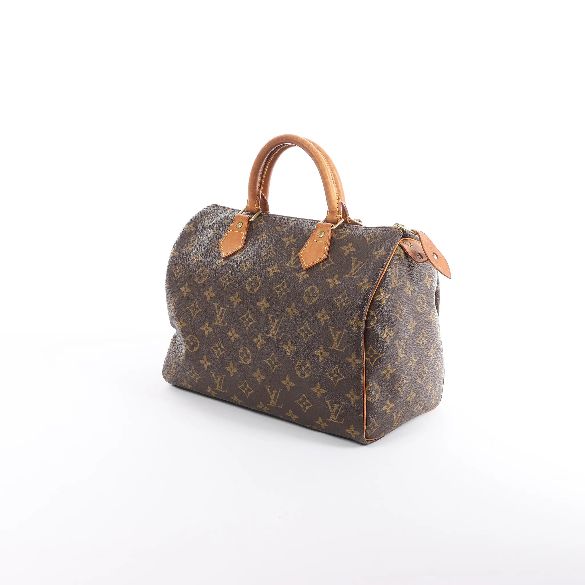 Louis Vuitton Speedy 30 Monogram Canvas Handbag in Brown M41526