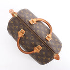 Louis Vuitton Speedy 30 Monogram Canvas Handbag in Brown M41526