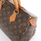 Louis Vuitton Speedy 30 Monogram Canvas Handbag in Brown M41526