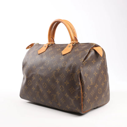 Louis Vuitton Speedy 30 Monogram Handbag in Brown M41526