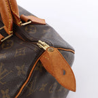 Louis Vuitton Speedy 30 Monogram Canvas Handbag in Brown M41526