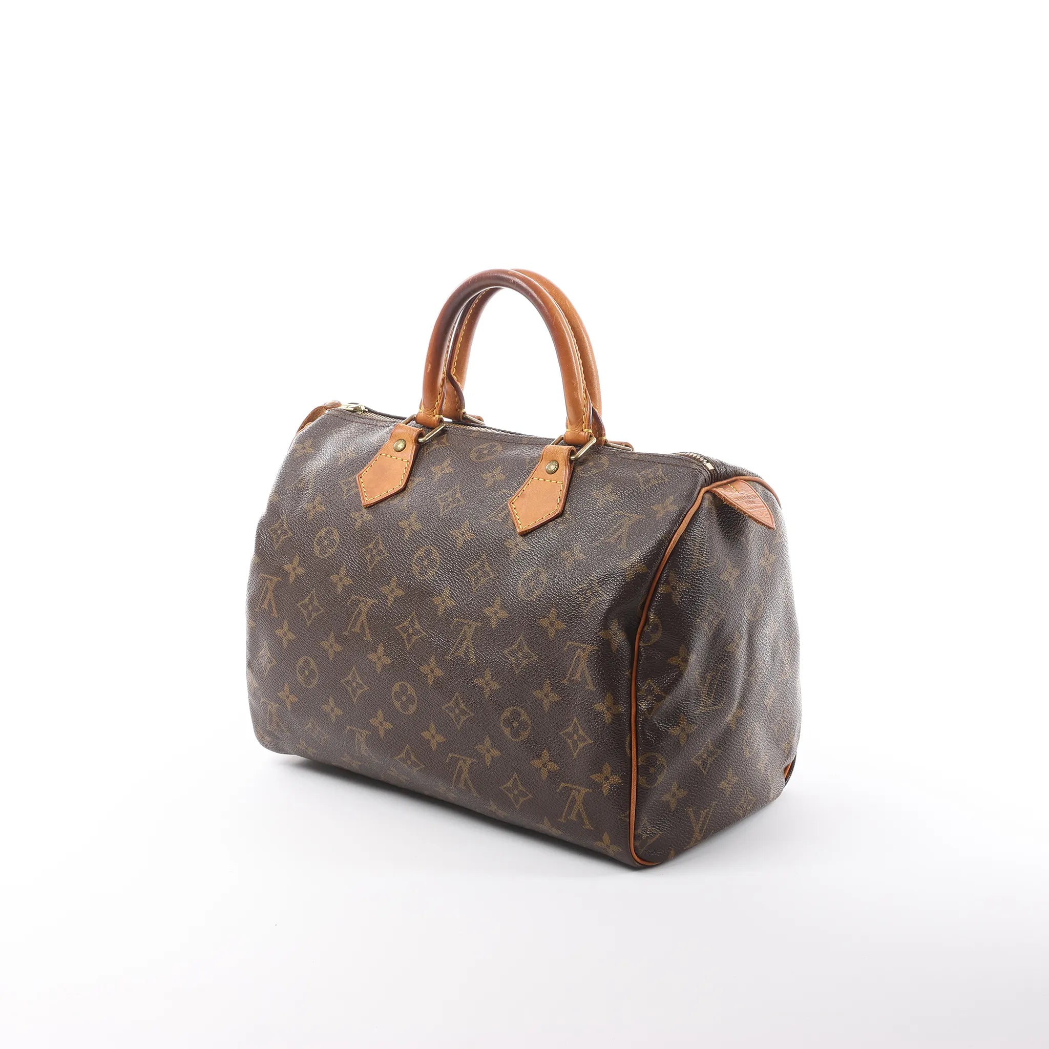 Louis Vuitton Speedy 30 Monogram Canvas Handbag in Brown M41526