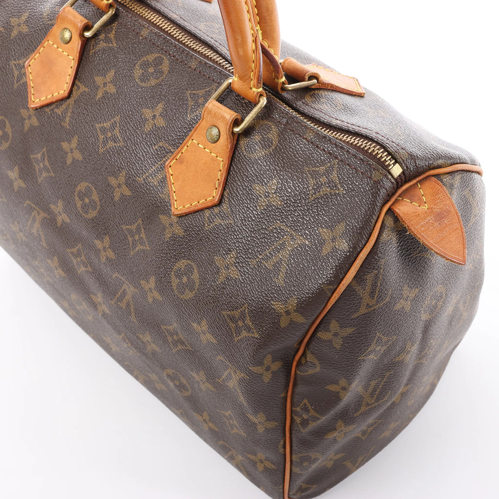 Louis Vuitton Speedy 30 Monogram Canvas Handbag in Brown M41526